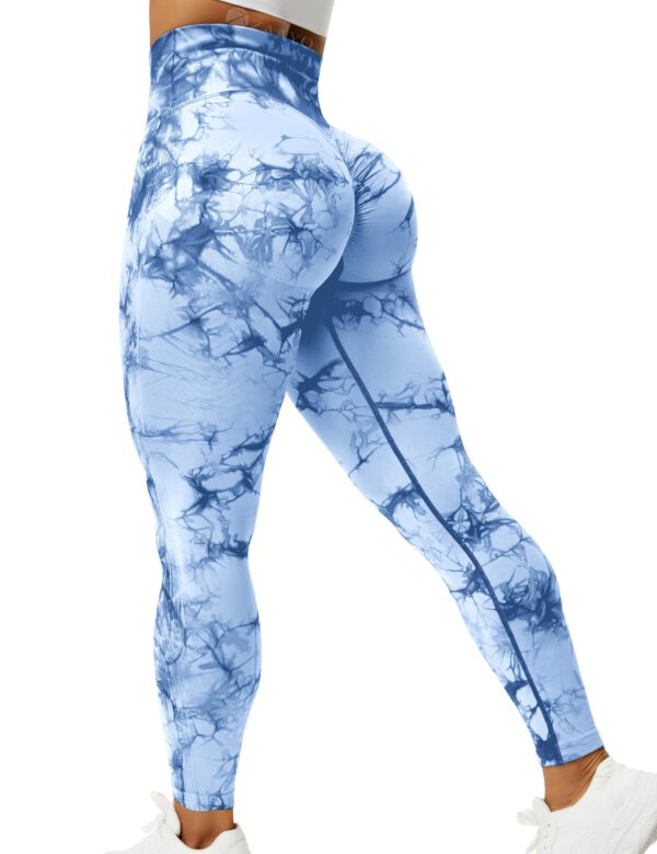 ZAAYO Compressie sportlegging voor dames, yoga, fitness, sportbroek, ondoorzichtige scrunch butt yogabroek, naadloos - Image 5